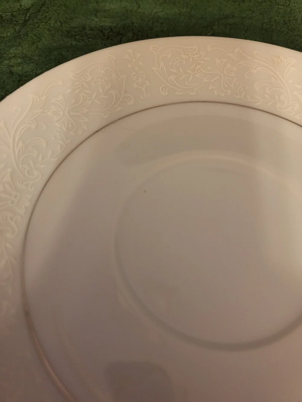 Wakefield Fine China 6 Inch Floral Edge Saucer